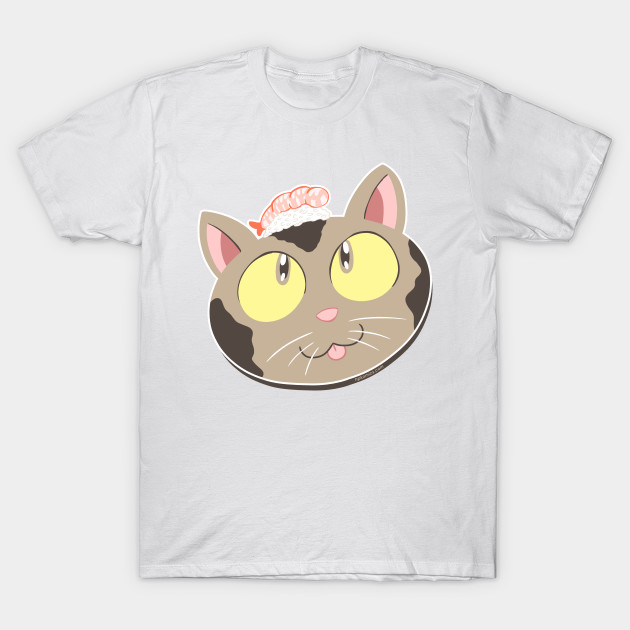 Nigiri Kitty T-Shirt-TOZ